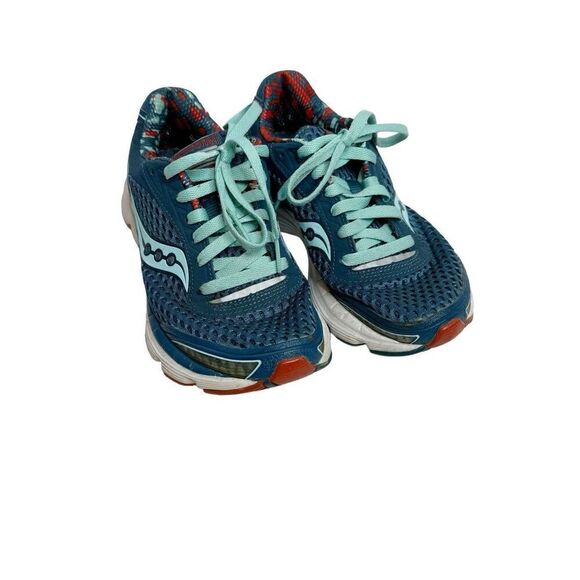 Saucony shadow genesis teal blue running shoes size 6. Good condition (see photo - Picture 2 of 14
